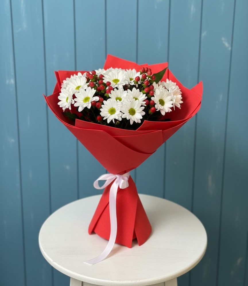 Букет цветов из: Хризантемы в Давыдково