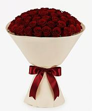 Букет 101 Бордовая роза Блэк Бакарра в Давыдково
