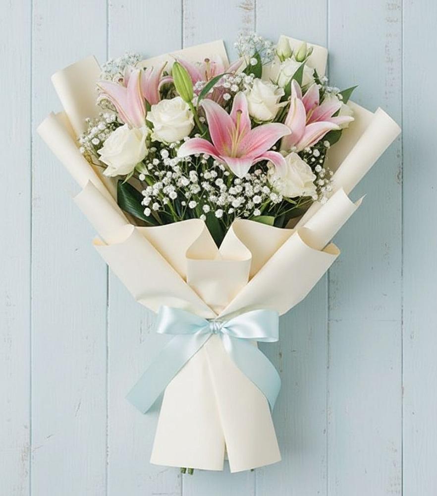 Букет цветов из: Лилии в Давыдково