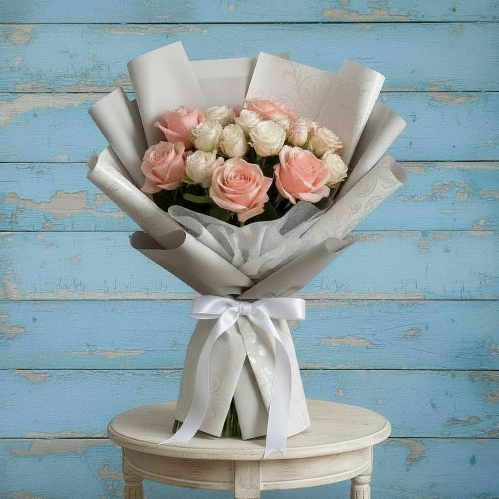 Букет цветов из: Розы в Давыдково