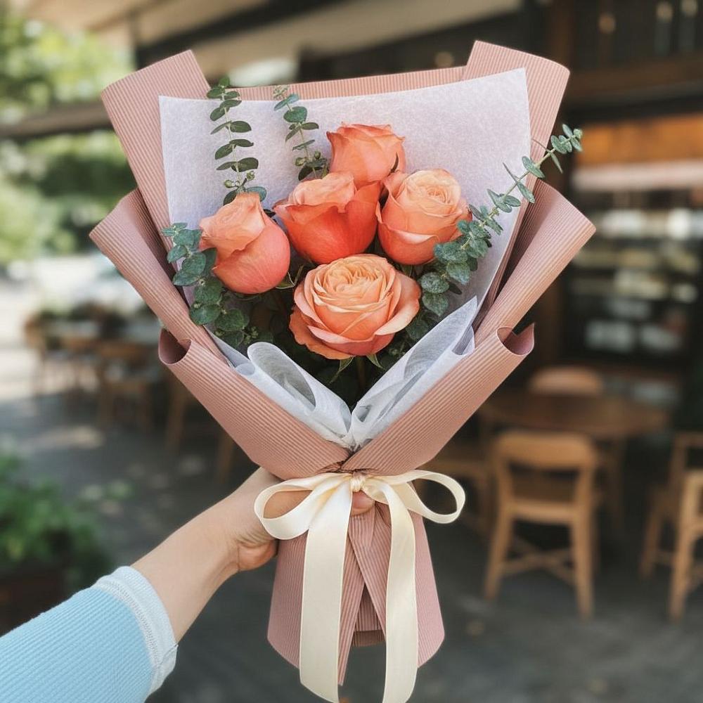 Букет цветов из: Розы в Давыдково