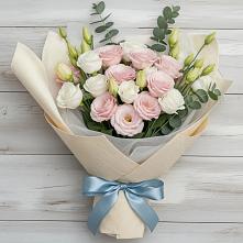 Букет цветов из:  Лизиантусы #REPLACE_PRED# Давыдково