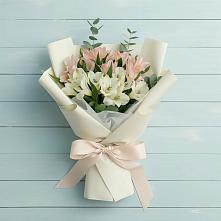 Букет цветов из:  Альстромерии в Давыдково