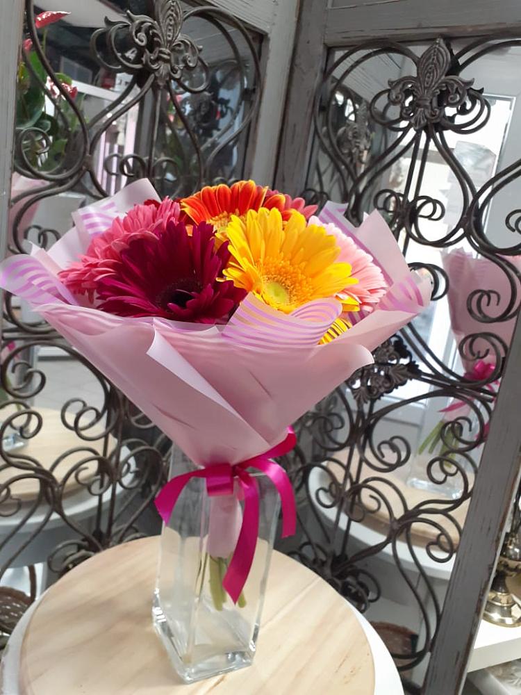 Букет цветов из: Герберы в Давыдково