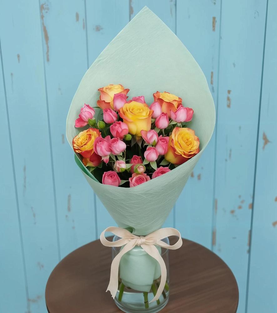 Букет цветов из: Розы в Давыдково