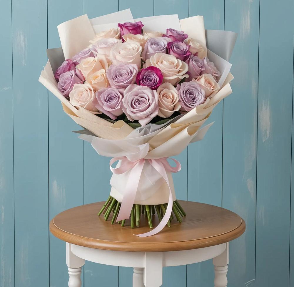 Букет цветов из: Розы в Давыдково