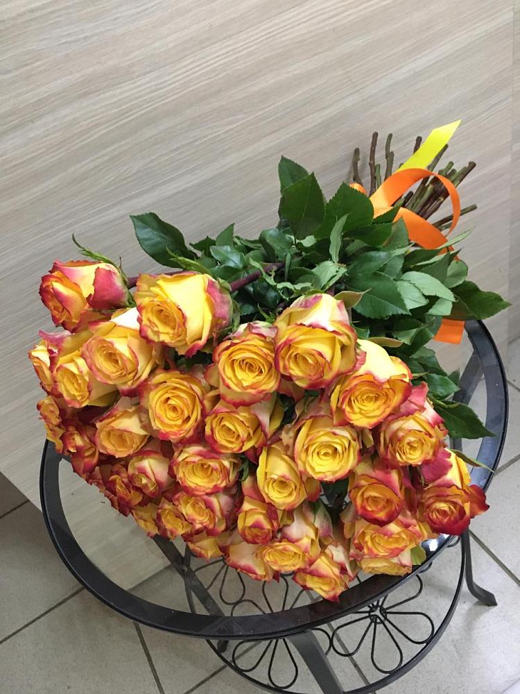 Букет Желтые розы в Давыдково