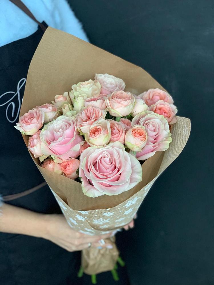 Букет цветов из: Хризантемы и Розы в Давыдково