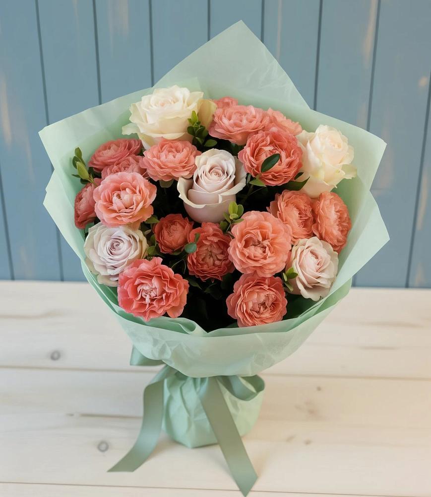 Букет цветов из: Розы в Давыдково