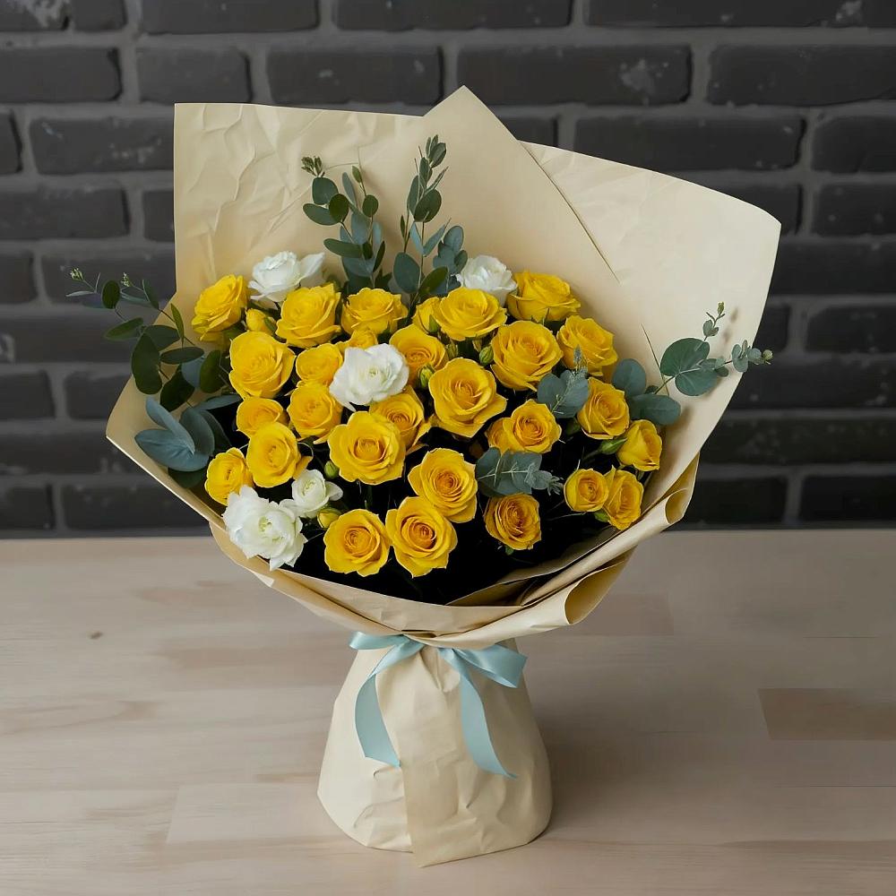 Букет цветов из: Розы в Давыдково