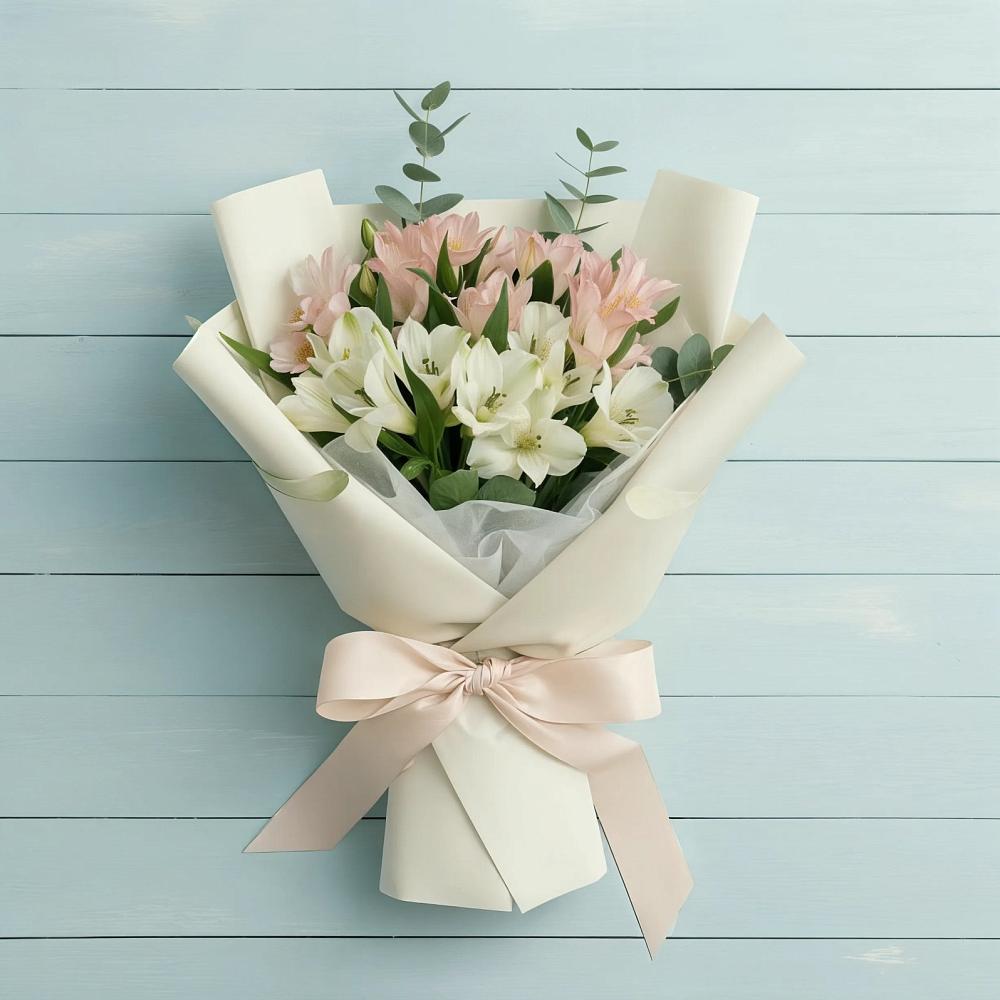 Букет цветов из: Альстромерии в Давыдково