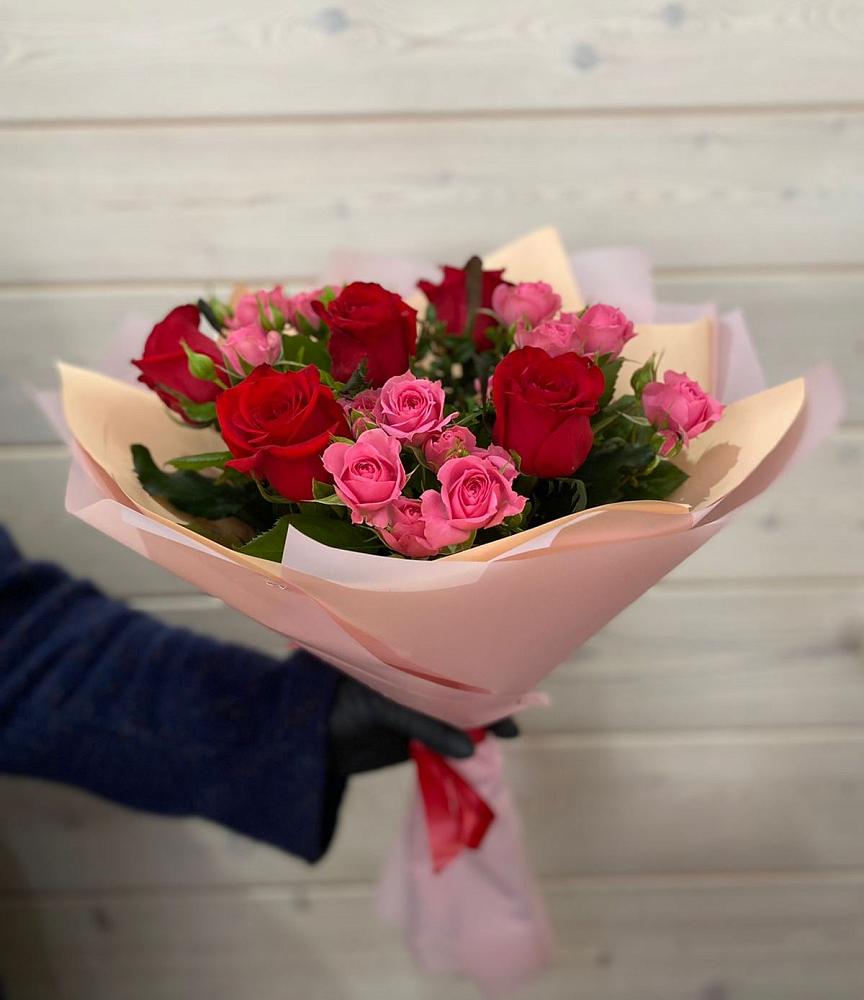 Букет цветов из: Розы в Давыдково
